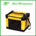 Yellow 12 pack color cooler bag for teenage